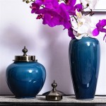 HONGLIUDSF Decoration vase Flower vases Centerpieces for Dining Room Table Decorative Vases Home Decor Accents for Living Room Bedroom Kitchen Flower vases with Flowers Decorative Color Size : Free