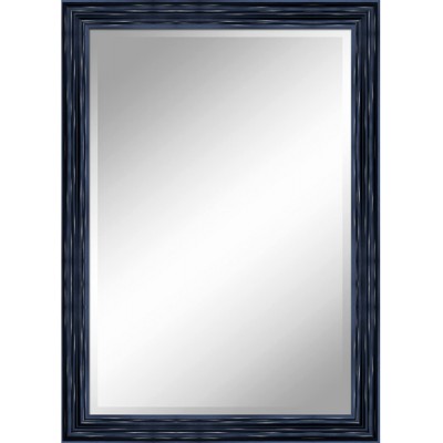 AA Warehousing 31 X 43 Antique Black 1" Bevel with 3.5" Frame Accent Mirror,