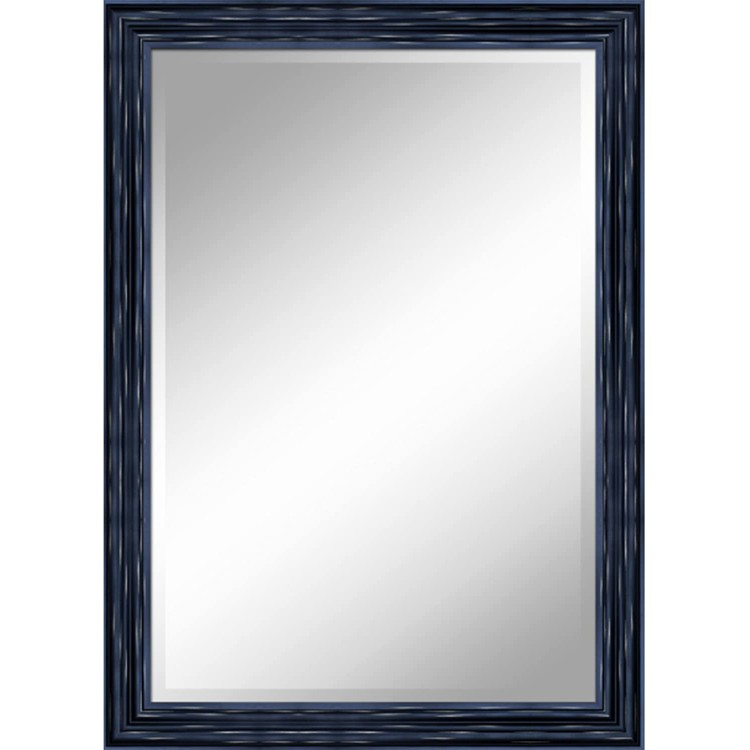 AA Warehousing 31 X 43 Antique Black 1 Bevel with 3.5 Frame Accent Mirror,