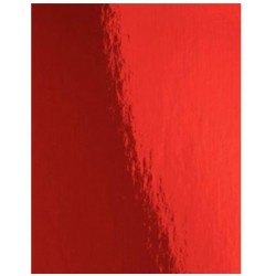 Hygloss Products Mirror Board Sheets 8.5 x 11 Inches – Red 25 Pack 28331