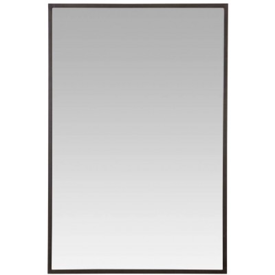 Aspire Home Accents 7593 Bali Modern Rectangle Wall Mirror Gray 36 in.