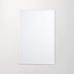 Better Bevel 16 x 24 Frameless Rectangle Mirror | 1 Beveled Edge | Bathroom Wall Mirror