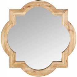 Brand – Ravenna Home Vintage Wooden Accent Mirror 27.75"H Natural