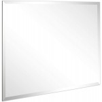 Empire Art Direct Wall Frameless Prism Panel,1-Beveled Edge Modern Mirror for Bathroom,Vanity,Bedroom,Ready to Hang 30 x 40 Clear