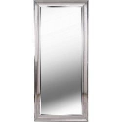 Kenroy Home Modern Tall Mirror ,66 Inch Height 30 Inch Width 1 Inch Ext with Chrome
