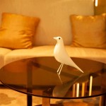 Mid-Century House Bird Home Decor Room Decor Adornment for Hotel Restaurant Cafe Office Desk Dove Ornament Arts Pigeon Gifts White