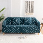 nordmiex Stretch Sofa Slipcovers Fitted Furniture Sofa Cover Stylish Fabric Couch Cover for 4 Cushion Couch,Sofa-4 Seater,Dark Teal