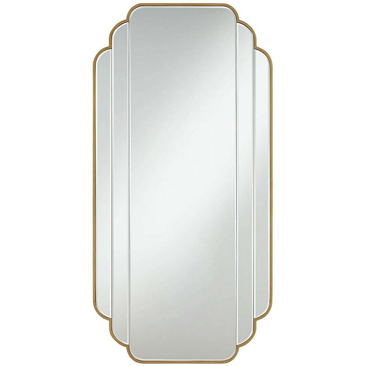 Rectangular Vanity Accent Wall Mirror Beveled Gold Framed 23 1 2 Wide Bathroom Bathroom Decor Home Decor Wall Decor Mirror Vanity Makeup Mirror Bathroom Mirror Wall Mirror Vanity Mirror