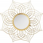 Safavieh Home Collection Charlton Gold Foil Mirror