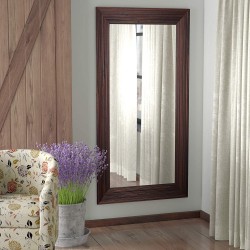 Tall Accent Mirror Versatile for Wall Decor and Bathroom Vanity Made in The USA