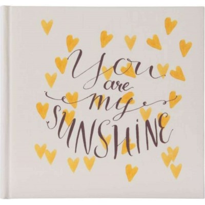 2UP " You Are My Sunshine" Photo Album Holds 160 4" x 6" or 80 5" x 7" photos