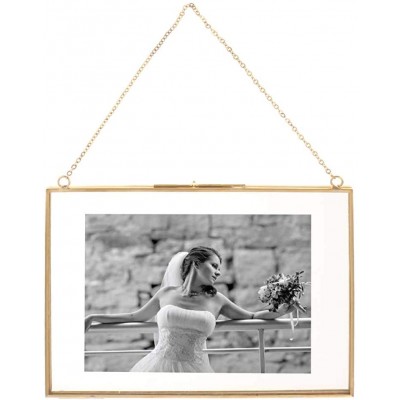 11 x 14 Picture Frames Made of Copper and High Definition Glass Display Pictures 8x10 or 11x14 for Wall mounting photo frame,Gold,Pack of 1 By Cq acrylic