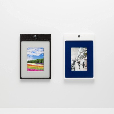 DaaleelaB Instax Mini Frame Polaroid Frame Wall Desk Decor Black Grey+White Navy