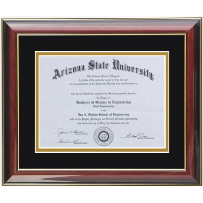 Diploma Frame 10x13 Customizable RC