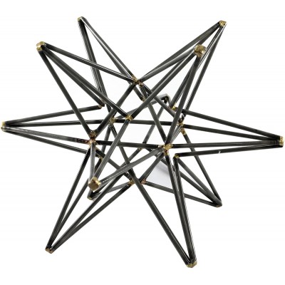 Fetco Katler Black Medium Star Decorative Accent Zinc