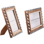 Handicrafts Home Picture Frames 2 Pack 4” x 6” Pack of 2 – Wall & Tabletop Photo Frames