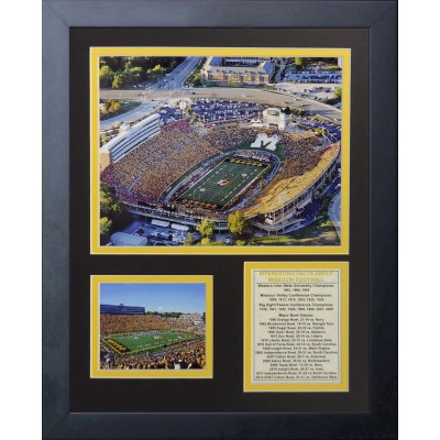 Legends Never Die Missouri Tigers Faurot Field Framed Photo Collage 11 by 14-Inch