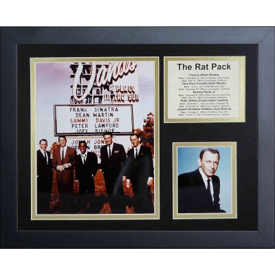 Legends Never Die The Rat Pack Framed Photo Collage 11 by 14-Inch