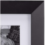 Malden International Designs Berkeley Matted Black Wood Collage Picture Frame 3 Option 3-4x6 Black