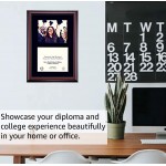 OCM DiplomaDisplay Traditional Frame for University of Kentucky UK Wildcats | 8-1 2 x 11 Diploma Certificates | Royal Blue Gray Mat | Home & Office | Graduation Gift