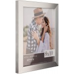 Pinnacle Frames & Accents Classic Set of 4 Picture Frame Set 8 x 10 Silver