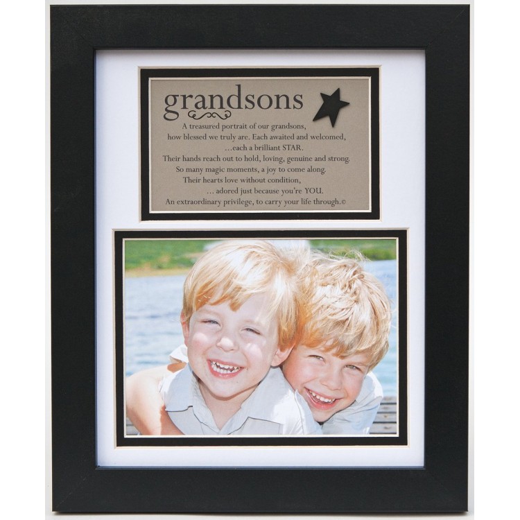 The Grandparent Gift Frame Wall Decor Grandsons