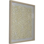 Access Accents 3D Wall Decor Wall Art Frame Object Art Handmade Abstract Natural Wood Framed Shadow Box 35 x 35