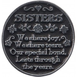 Cathedral Art Abbey & CA Gift Sisters Pocket Token Silver