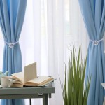 Curtain Tiebacks Simple and Elegant Modern Style Decorative Drapery Holdbacks Rope Holder for Home Office Style B 1 Pair