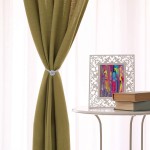 Curtain Tiebacks Simple and Elegant Modern Style Decorative Drapery Holdbacks Rope Holder for Home Office Style B 1 Pair