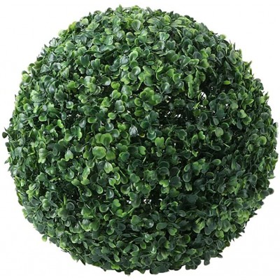 Artificial Plant Topiary Ball Faux Boxwood Decorative Balls Indoor Outdoor Greenery Hanging Plant Ball for Backyard Balcony Garden Wedding Party Home Decor