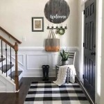 Buffalo Plaid Rugs Cotton Black and White Check Rug 35.4'' x 59''Hand-Woven Indoor Outdoor Area Rug for Welcome Door Mat Front Porch,Kitchen,Bathroom,Entry Way,Living Room 3' x 5'
