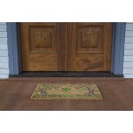 Nook Nook Natural Coir Front Door Mat Outdoor 30 x 18 x 1 || Heavy Duty Doormat Outdoor Entrance || Waterproof and Easy Clean Welcome Mat for Outside Entry with Eco Latex Backing