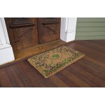 Nook Nook Natural Coir Front Door Mat Outdoor 30 x 18 x 1 || Heavy Duty Doormat Outdoor Entrance || Waterproof and Easy Clean Welcome Mat for Outside Entry with Eco Latex Backing