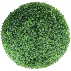 Northlight 19" Green Two Tone Artificial Topiary Boxwood Garden Ball