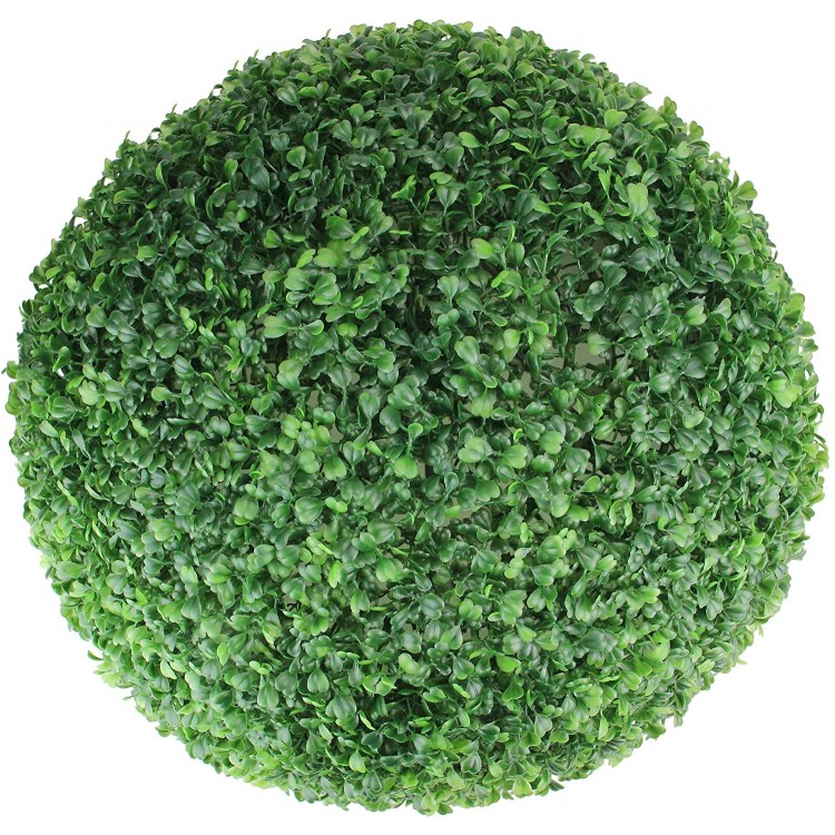 Northlight 19 Green Two Tone Artificial Topiary Boxwood Garden Ball