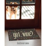 Toland Home Garden 800346 Dot Wine-Brown 18 x 30 Inch Decorative Doormat