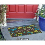 Toland Home Garden 800347 Brilliant Butterflies- Hello 18 x 30 Inch Decorative Doormat